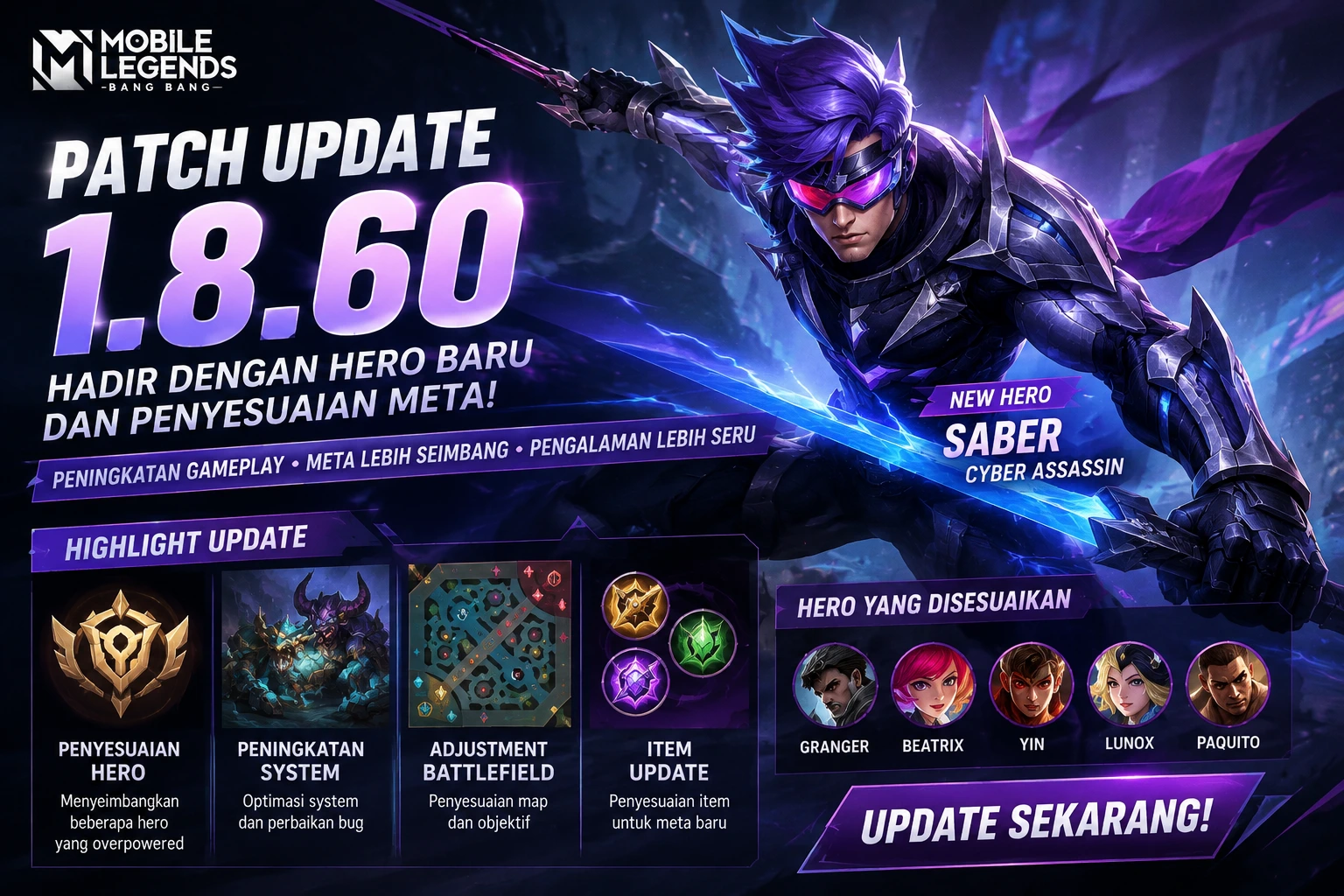 Patch Update Mobile Legends